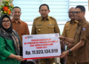 BSG Setor Deviden Rp11 Miliar ke Pemprov Gorontalo, Modal Hampir Balik 100%