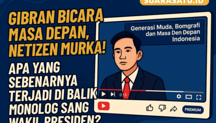 Gibran Bicara Masa Depan, Netizen Murka! Apa yang Sebenarnya Terjadi di Balik Monolog Sang Wakil Presiden?
