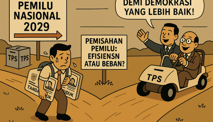 Resmi! Pemilu Nasional dan Lokal Tidak Lagi Serentak Mulai 2029