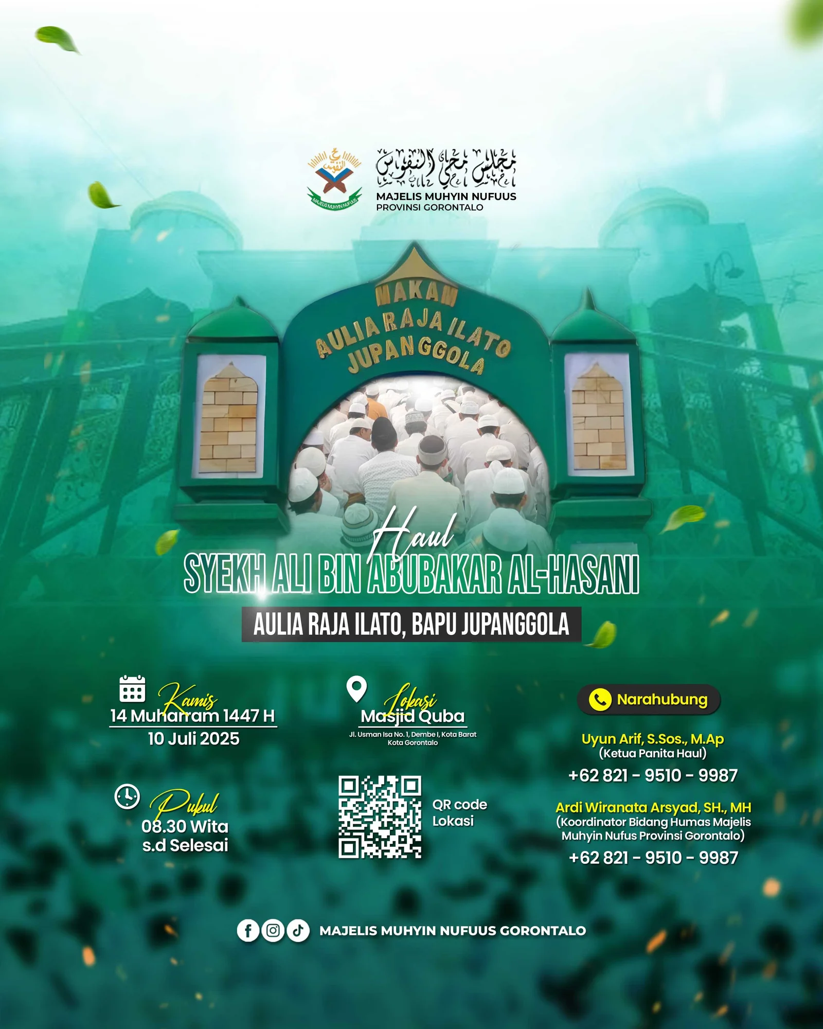 Menghidupkan Warisan Islam Damai, Haul Ju Panggola Siap Digelar di Gorontalo. Dokumen: Suarasatu.id