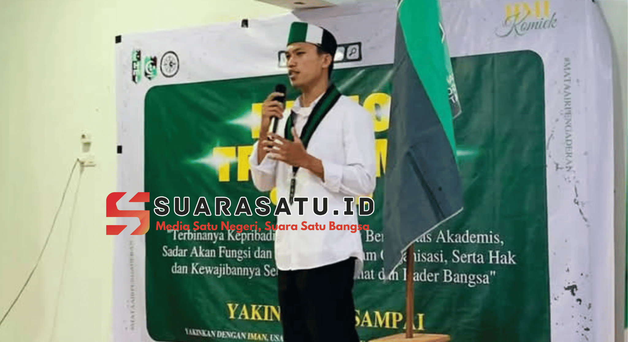 Proses yang seharusnya sakral kini dinilai sarat kepentingan politik oleh sebagian pengurus. Adnan R. Abas, Ketua HMI Komisariat Ekonomi UNG, Cabang Gorontalo. Dokumen: Suarasatu.id