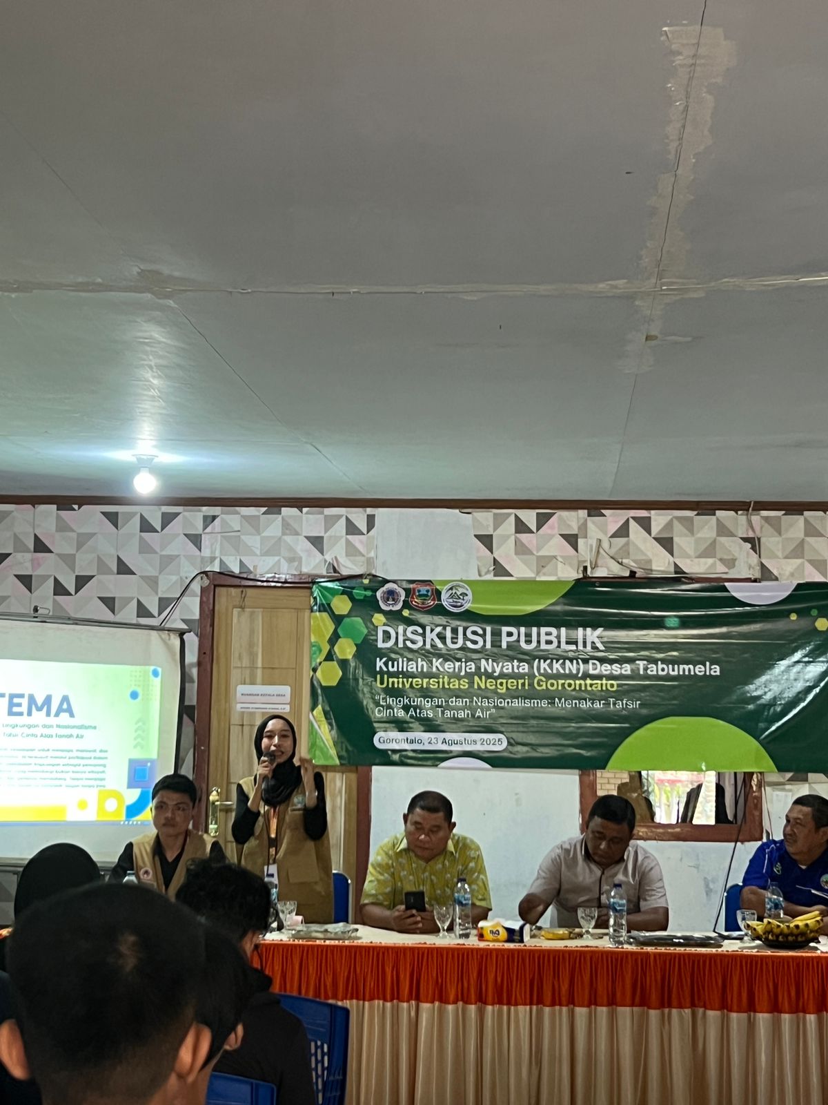 Mahasiswa Kuliah Kerja Nyata (KKN) di Desa Tabumela, Kecamatan Tilango, Kabupaten Gorontalo