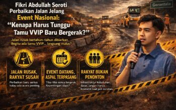 ASPAL MENDADAK MULUS JELANG EVENT: FIKRI ABDULLAH SINDIR KERAS, “RUSAK BERTAHUN, DIPERBAIKI SAAT DISOROT”